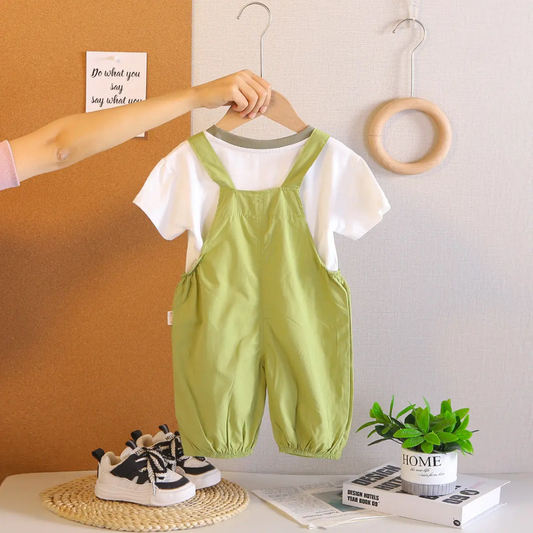 The Happy Hopper Dungaree Set