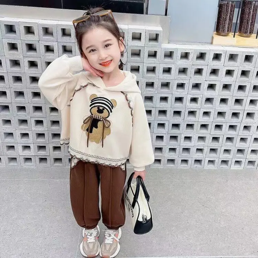 Teddy Bear 2-Piece Hoodie Set