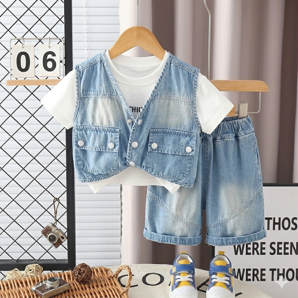 Cool Kid Denim Set