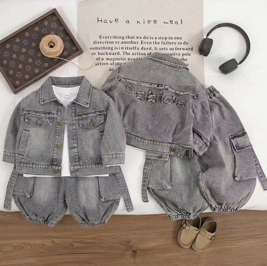 Washed Ash Streetwear Set