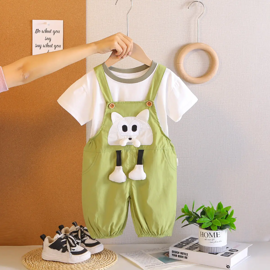 The Happy Hopper Dungaree Set